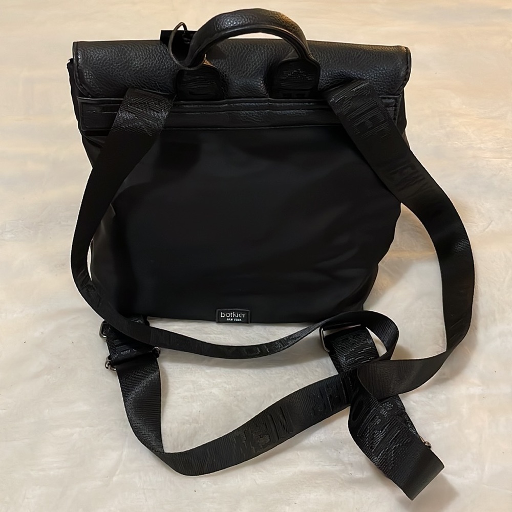 Botkier Black Nylon Mini Backpack NWT - Picture 4 of 8